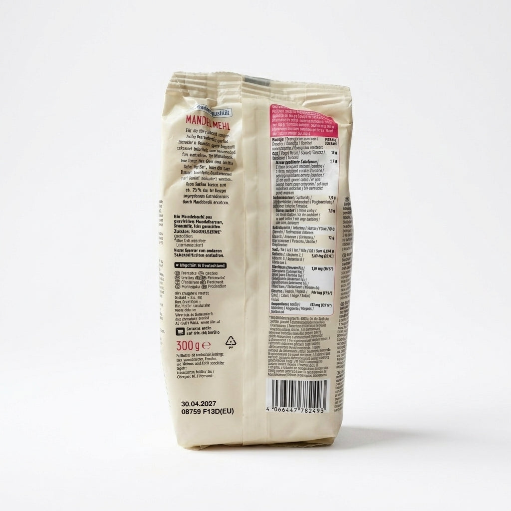Farine d'amande BIO sans gluten 300g -دقيق اللوز العضوي