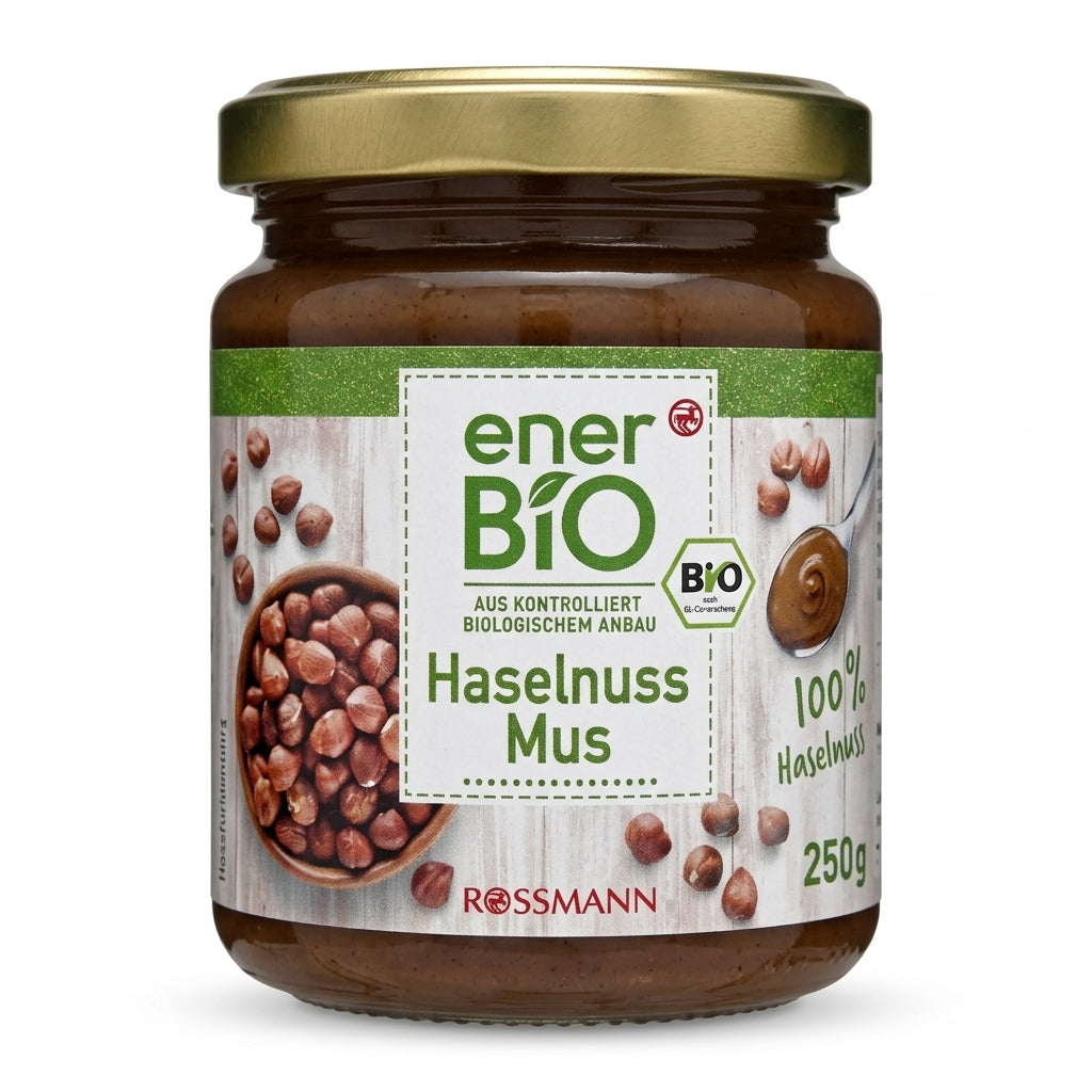 Pate a tartiner 100% Noisettes BIO 250g زبدة البندق البيو