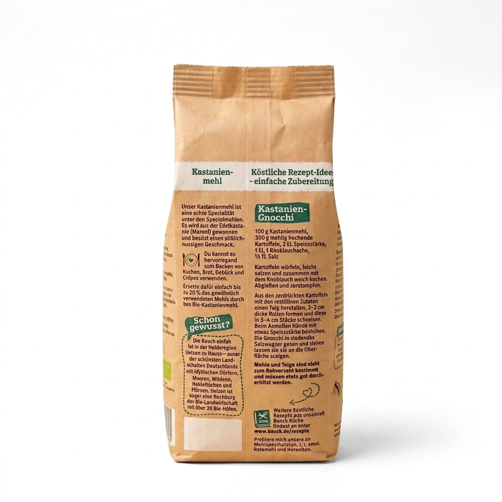 Farine de Châtaigne Bio Sans Gluten 350g -دقيق الكستناء العضوي