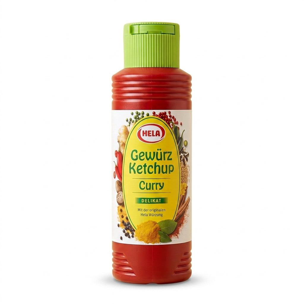 HELA Sauce Curry Ketchup 300ml – كاتشب الكاري الألماني