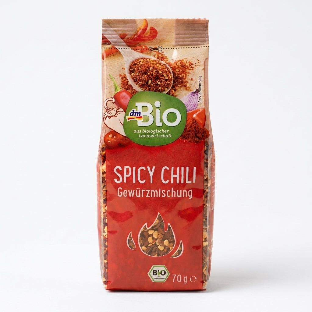 Spicy Chili – Mélange d’Épices Bio 70g – خليط التوابل الحار نكهة مكسيكية غنية