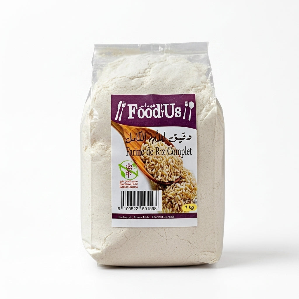 Farine de Riz Complet Sans Gluten 1Kg – دقيق الأرز الكامل
