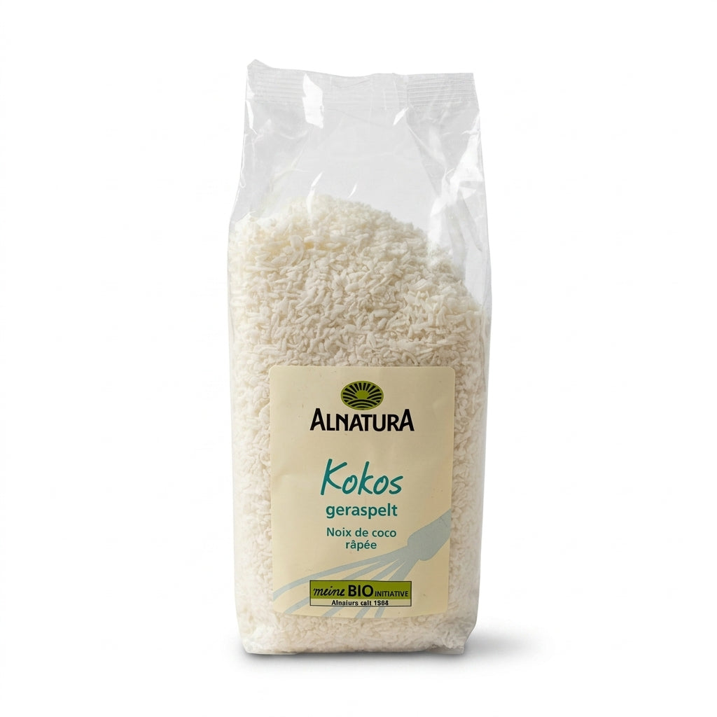 Noix de Coco Râpée Bio 200g جوز الهند غني بالألياف وطبيعي