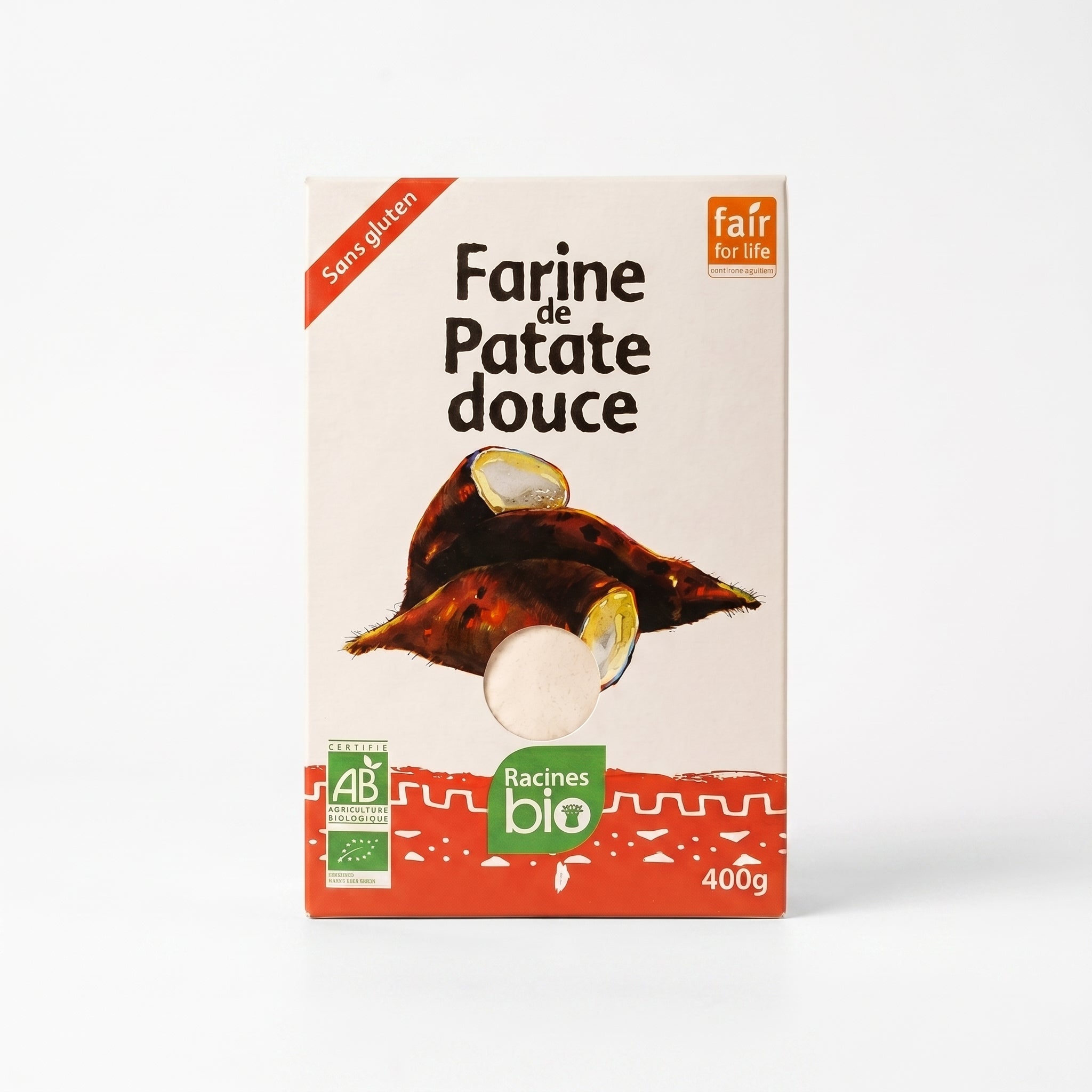 Farine de Patate Douce Bio 400g Sans Gluten - دقيق البطاطا الحلوة العضوي 400 جرام | خالي من الغلوتين