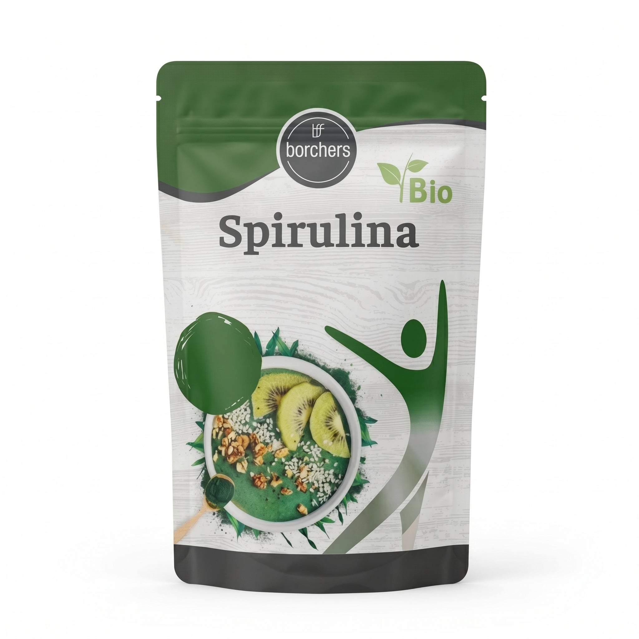 Poudre de Spiruline Bio 150g 100% Algue Pure مسحوق طحالب السبيرولينا العضوي