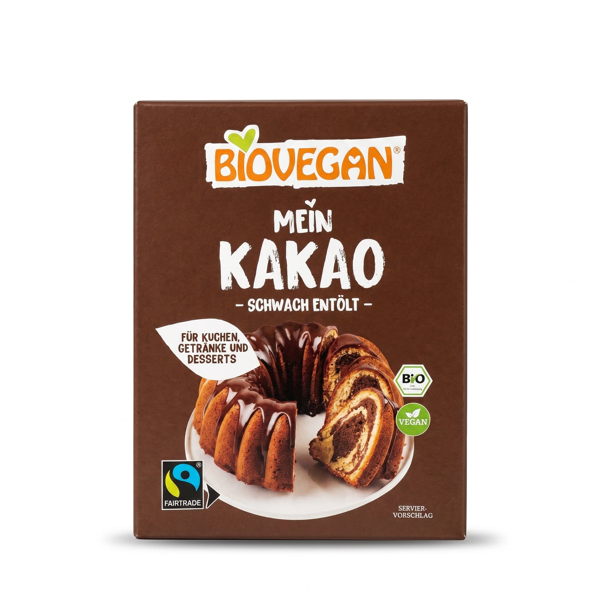 Poudre de Cacao Bio Faiblement Dégraissé  مسحوق كاكاو عضوي نباتي وغني بالنكهة