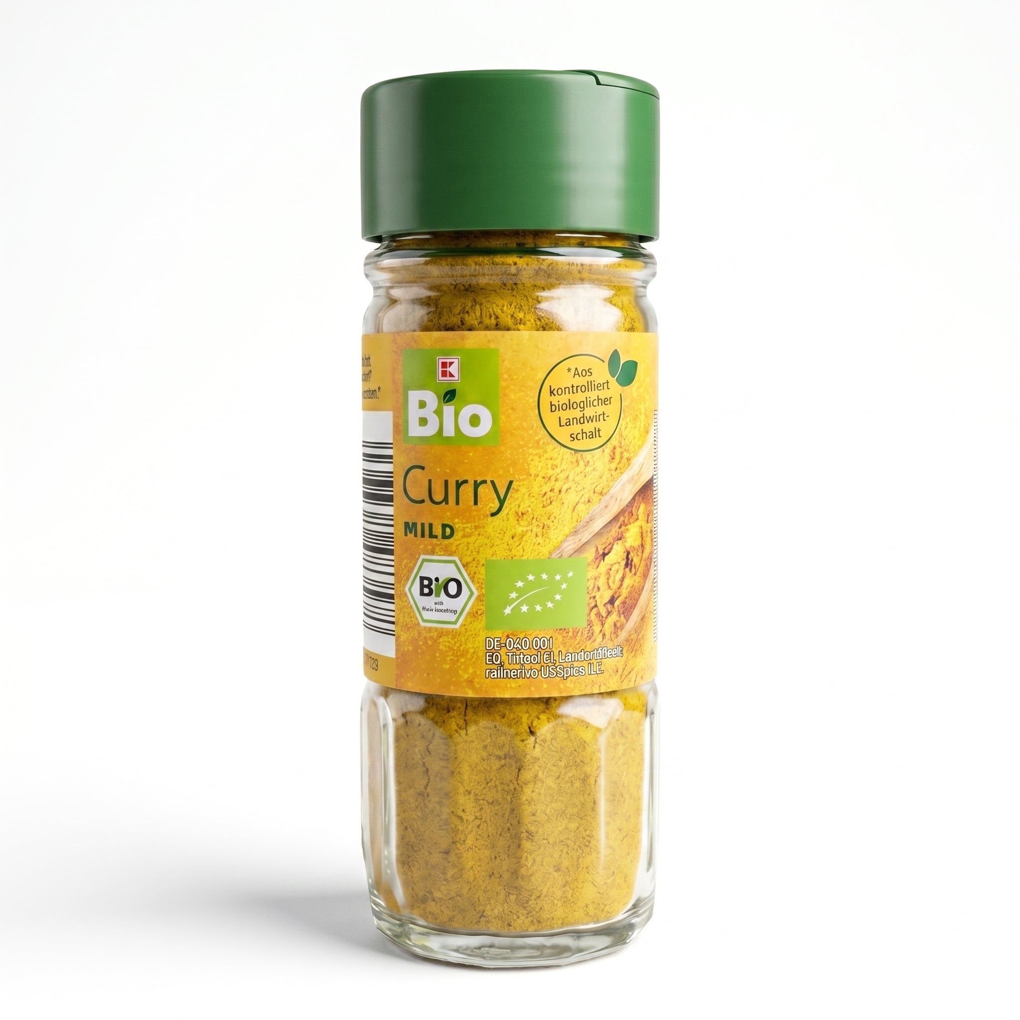 Poudre de Curry Doux Biologique 40g بهار الكاري العضوي