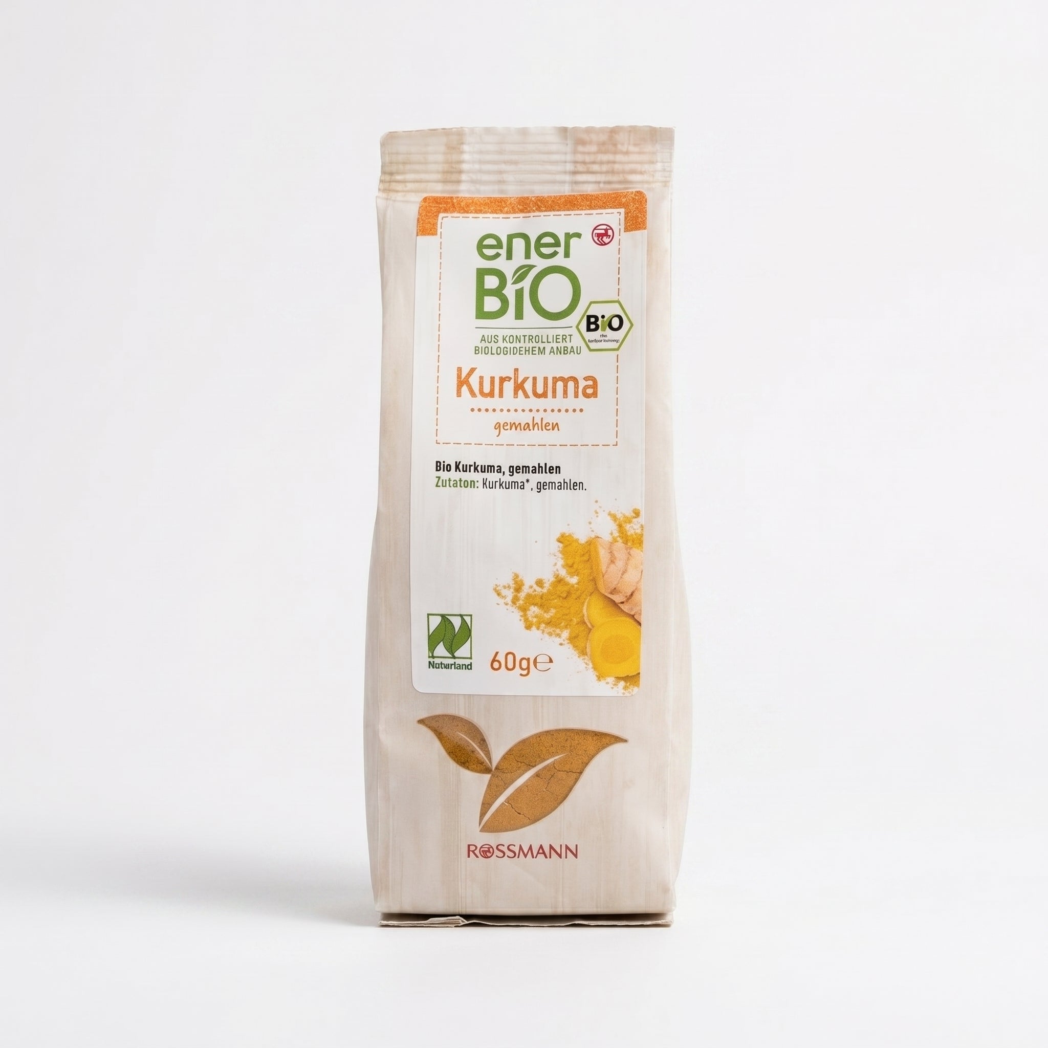 Poudre de Curcuma Bio - Antioxydant Naturel & Anti-inflammatoire - 60g- مسحوق الكركم العضوي
