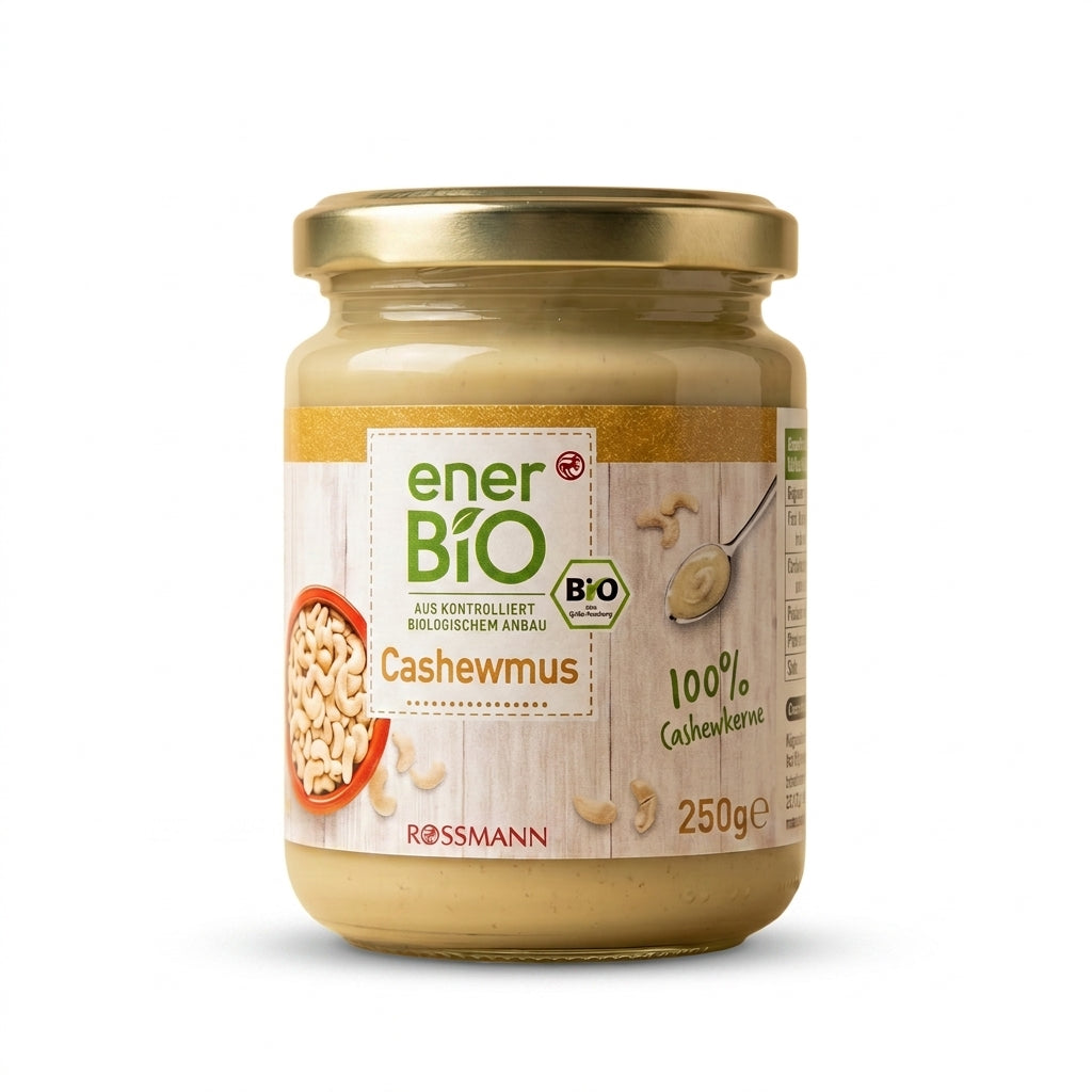 Purée de Noix de Cajou 100% pure Bio 250g –  زبدة الكاجو طبيعية بدون إضافات