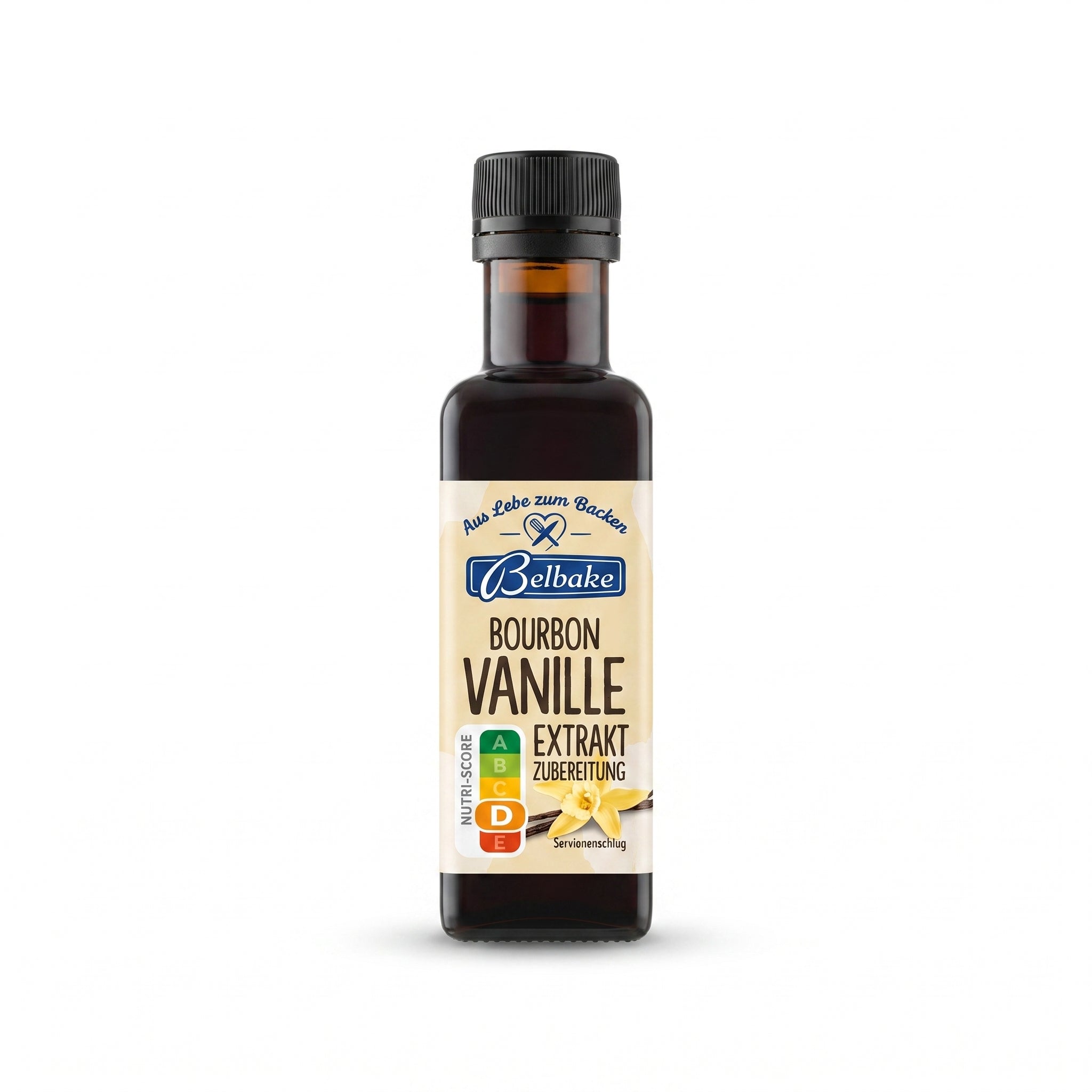 Belbake Bourbon Vanille Extrait – Arôme Vanille Bourbon 50ml | Qualité Pâtisserie Premium - مستخلص الفانيليا البوربون 50 مل | بيلبيك | نكهة فاخرة للمخبوزات