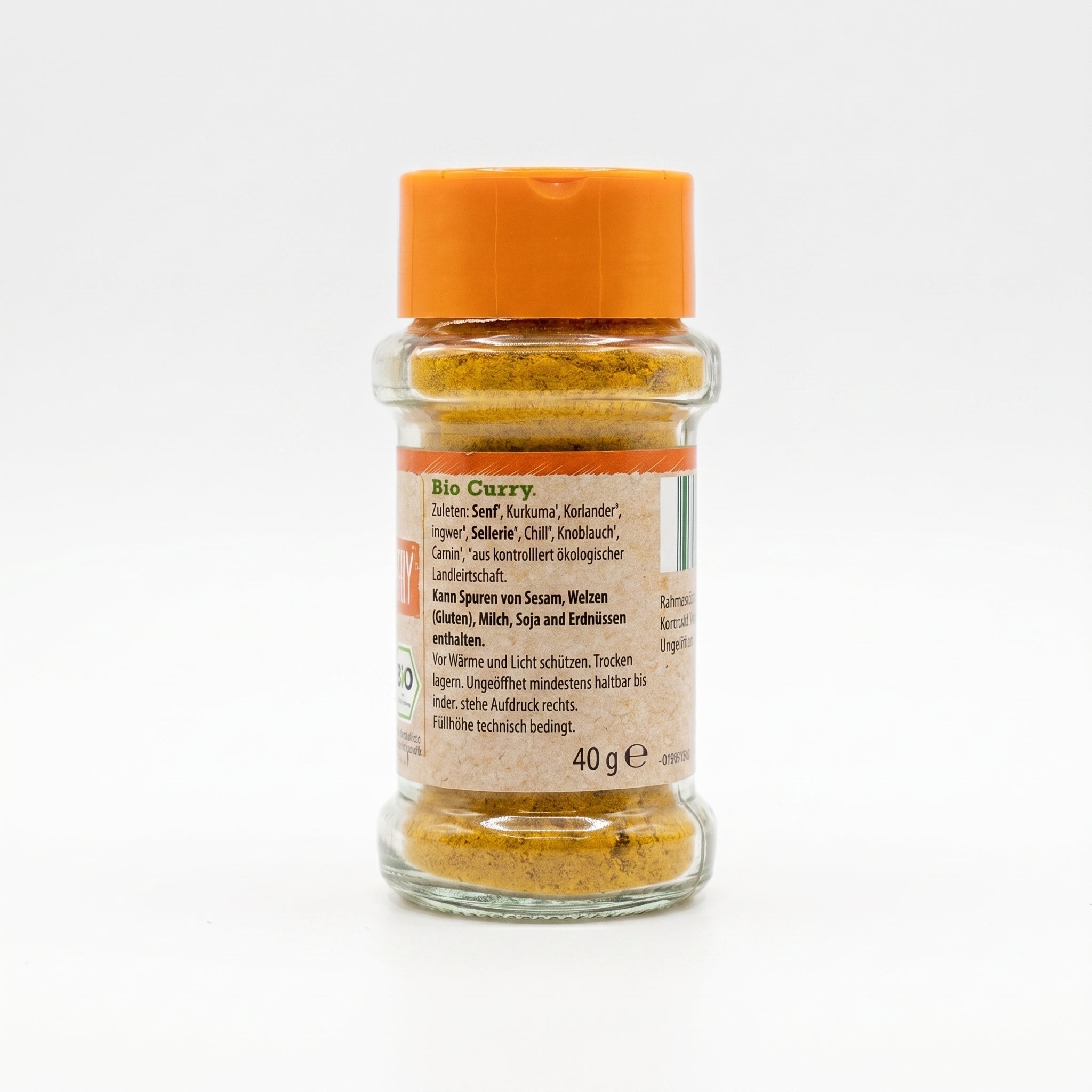 Kania Bio Curry – Mélange d’Épices Curry Bio 40g | Arôme Intense & Authentique - كاري عضوي 40 جرام | كانيا | توابل بيو للطبخ الصحي