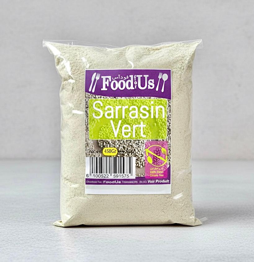 Farine de Sarrasin Vert Sans Gluten – طحين الحنطة الخضراء