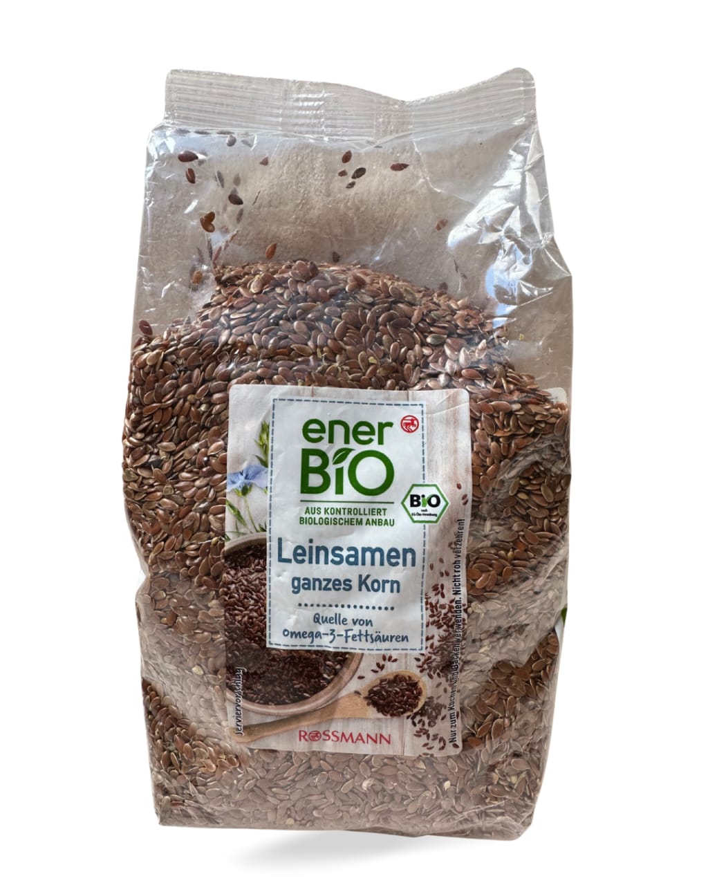 Graines de Lin brun Bio 500g -بذور 3الكتان البنية غنية بالأوميغا-