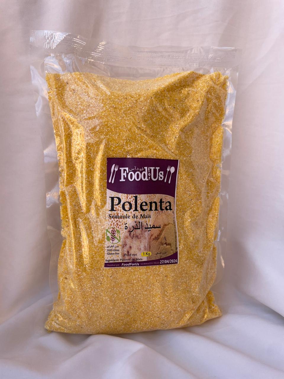 Semoule de mais Polenta sans gluten