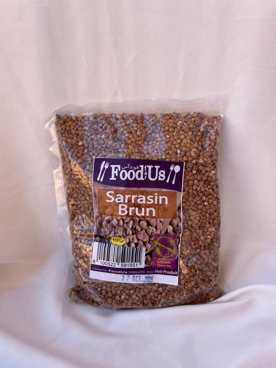 Graines de sarrasin complet 450g sans gluten
