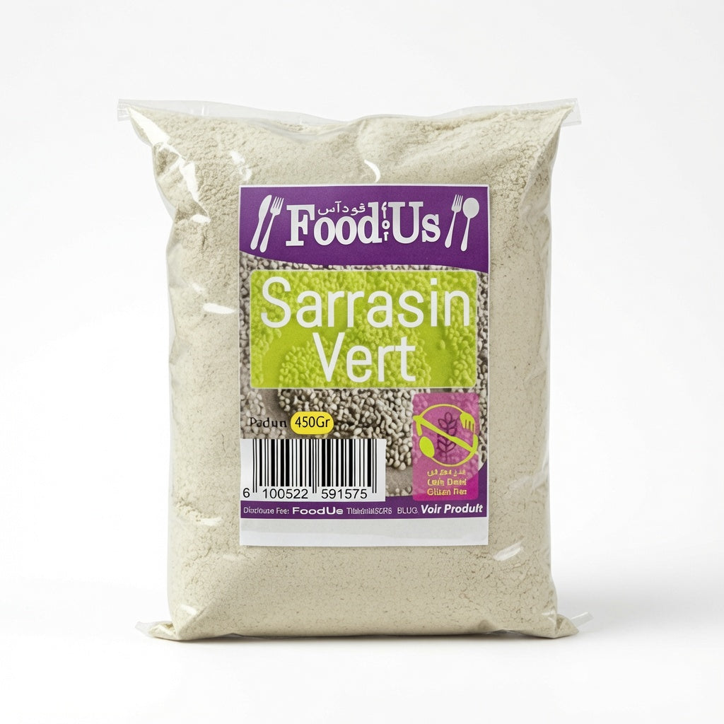 Farine de Sarrasin Vert Sans Gluten – طحين الحنطة الخضراء