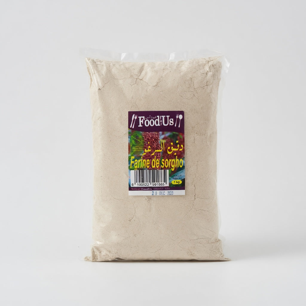 Farine de Sorgho Sans Gluten 1kg – دقيق السورغوم الطبيعي