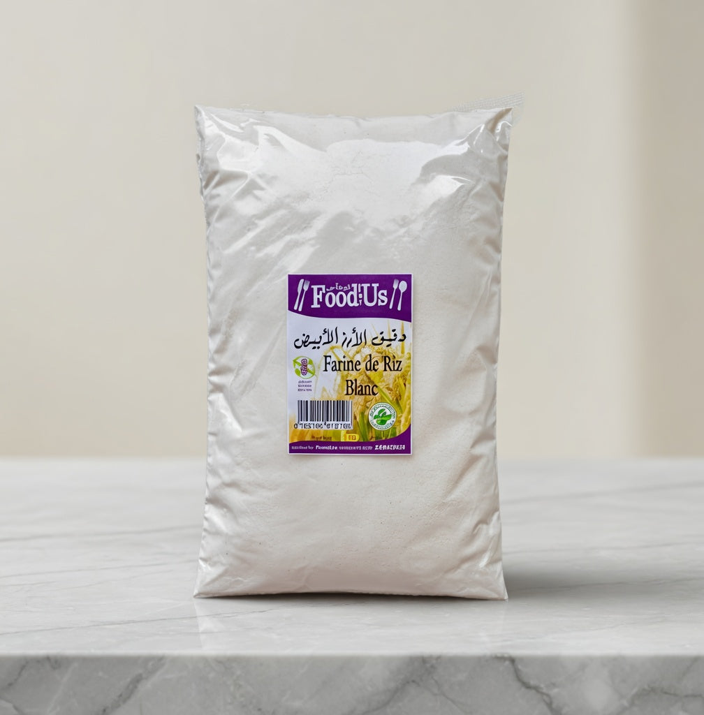 Farine de Riz Blanc 1 Kg Sans Gluten – دقيق الأرز الأبيض