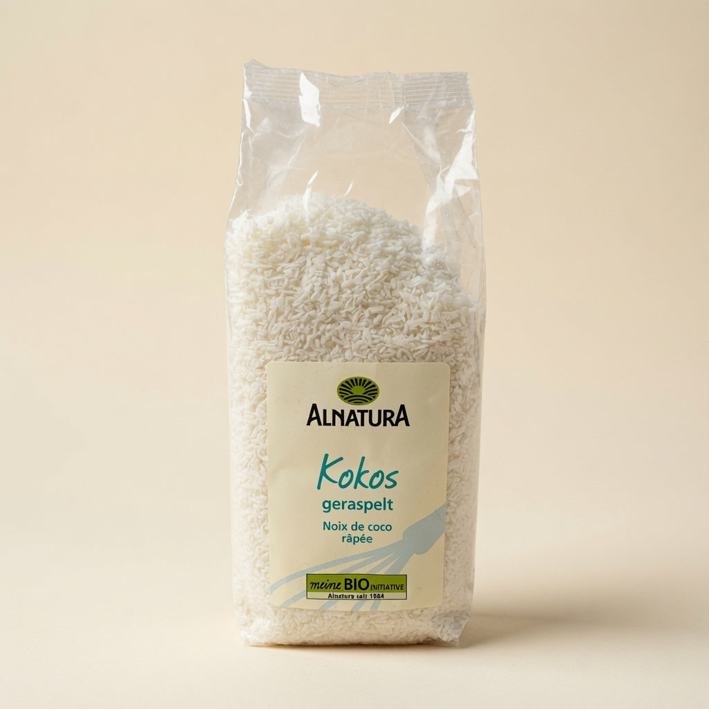 Noix de Coco Râpée Bio 200g جوز الهند غني بالألياف وطبيعي