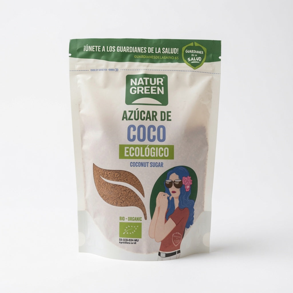 Sucre de Coco Bio 300g  – Édulcorant Naturel et Écologique-سكر جوز الهند العضوي