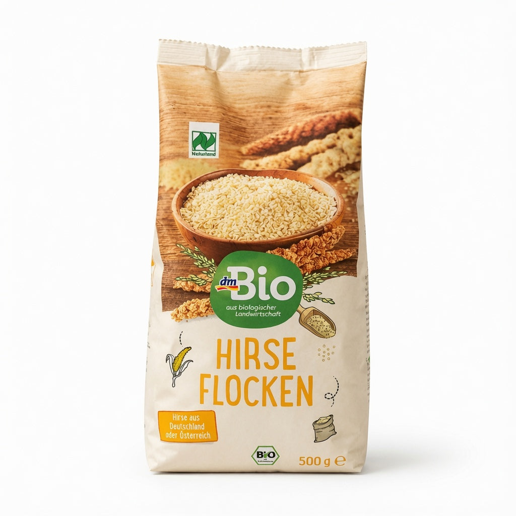 Flocons de Millet Biologique 500 g رقائق إيلان او الدخن العضوية