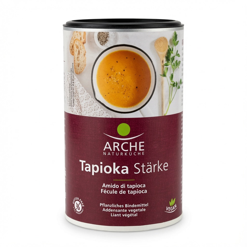 Fécule de Tapioca Biologique Neutre – 200g - نشا التابيوكا العضوي من ARCHE Naturküche - بديل نباتي ومثخن خالي من الجلوتين