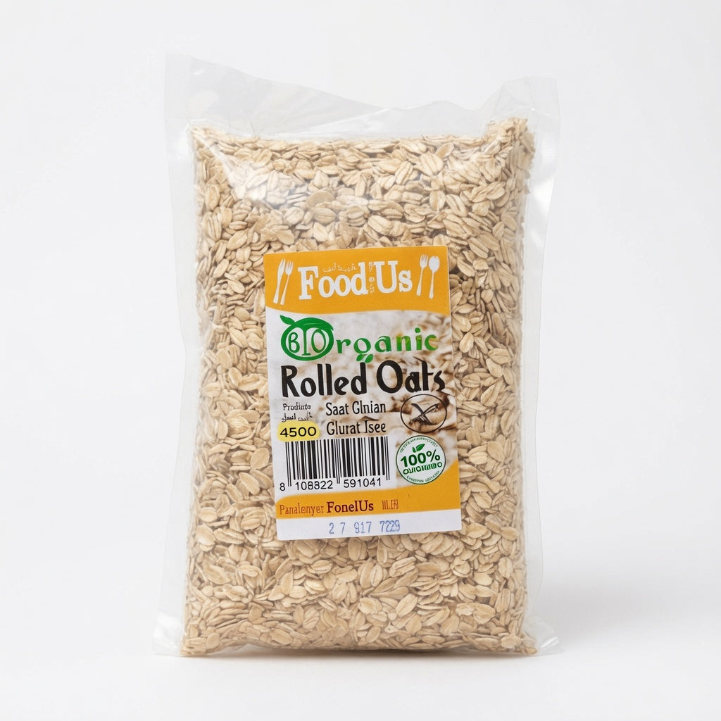 Flocons d’Avoine Bio Sans Gluten 450g  – رقائق الشوفان العضوية