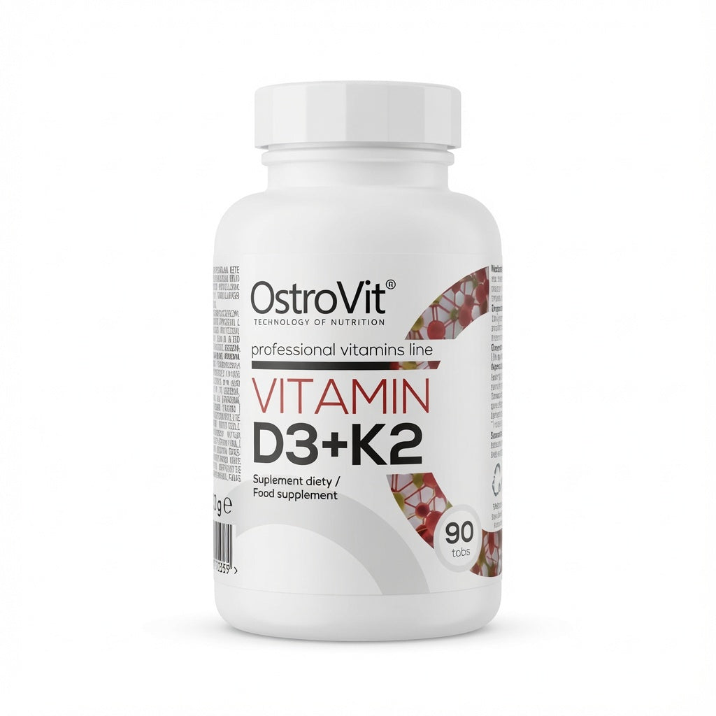 Vitamin D3 + K2 (MK-7) Professional Line Cure de 3 mois -مكمل  فيتامين d و k2