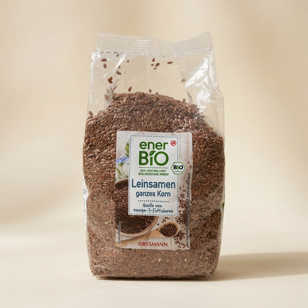 Graines de Lin brun Bio 500g -بذور 3الكتان البنية غنية بالأوميغا-