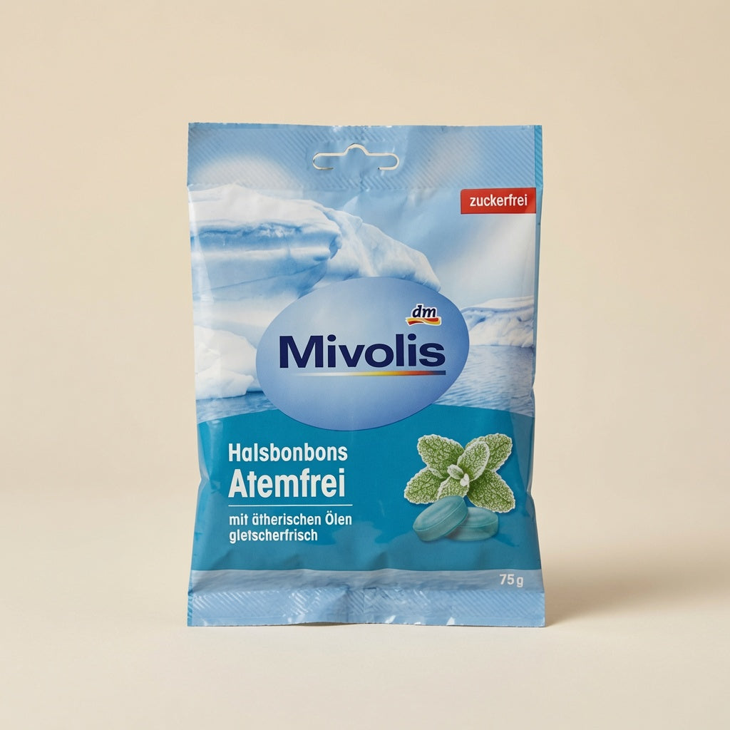 Pastilles Gorge Atemfrei Fraîcheur 75g - أقراص منعشة بالنعناع