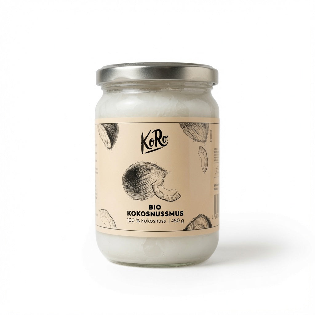 Huile de Noix de Coco Bio 450g زيت جوز الهند العضوي – 100% طبيعي