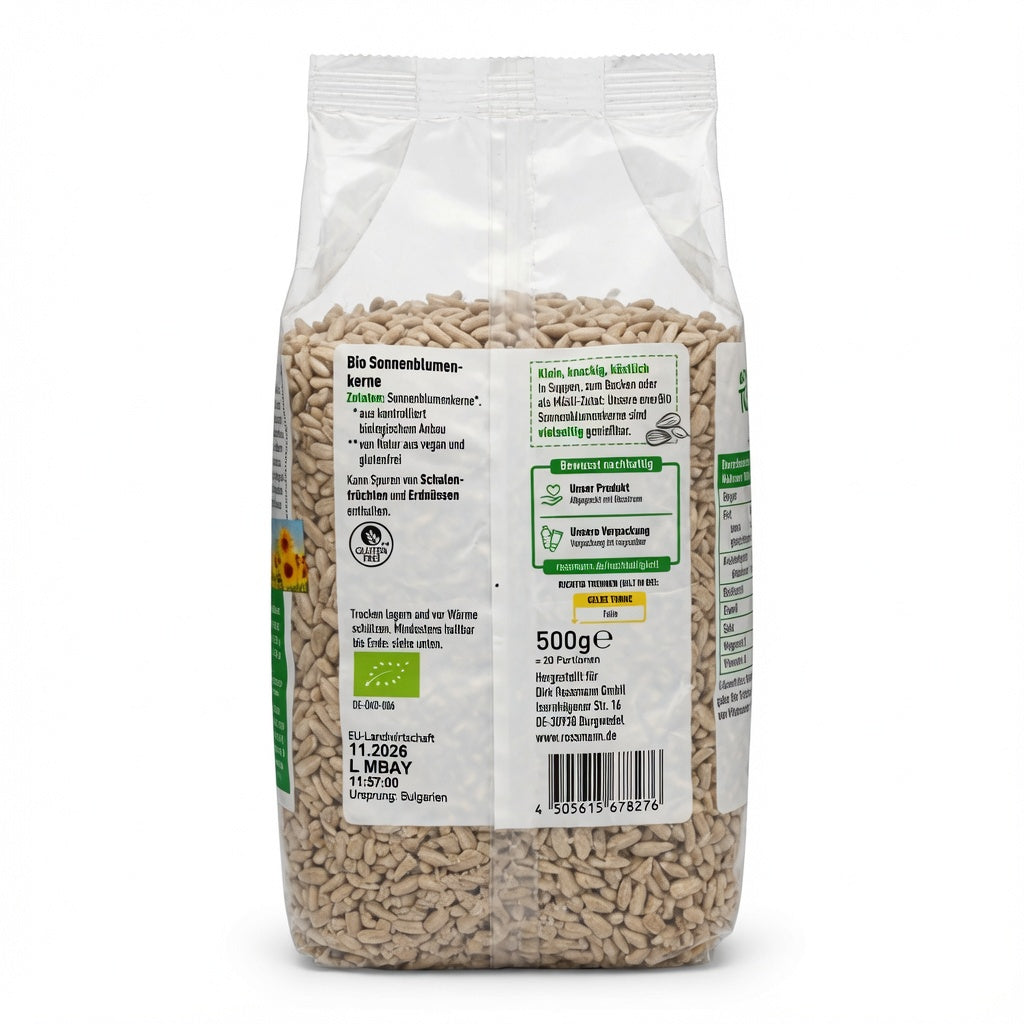 Graines de Tournesol Bio 500g بذور دوار الشمس العضوية