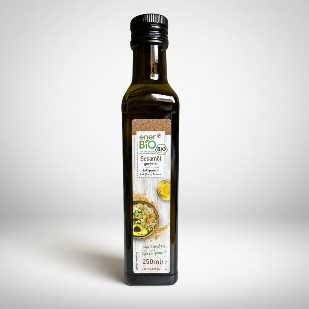 Huile de Sésame Grillé Bio 250ml -زيت السمسم المحمص العضوي