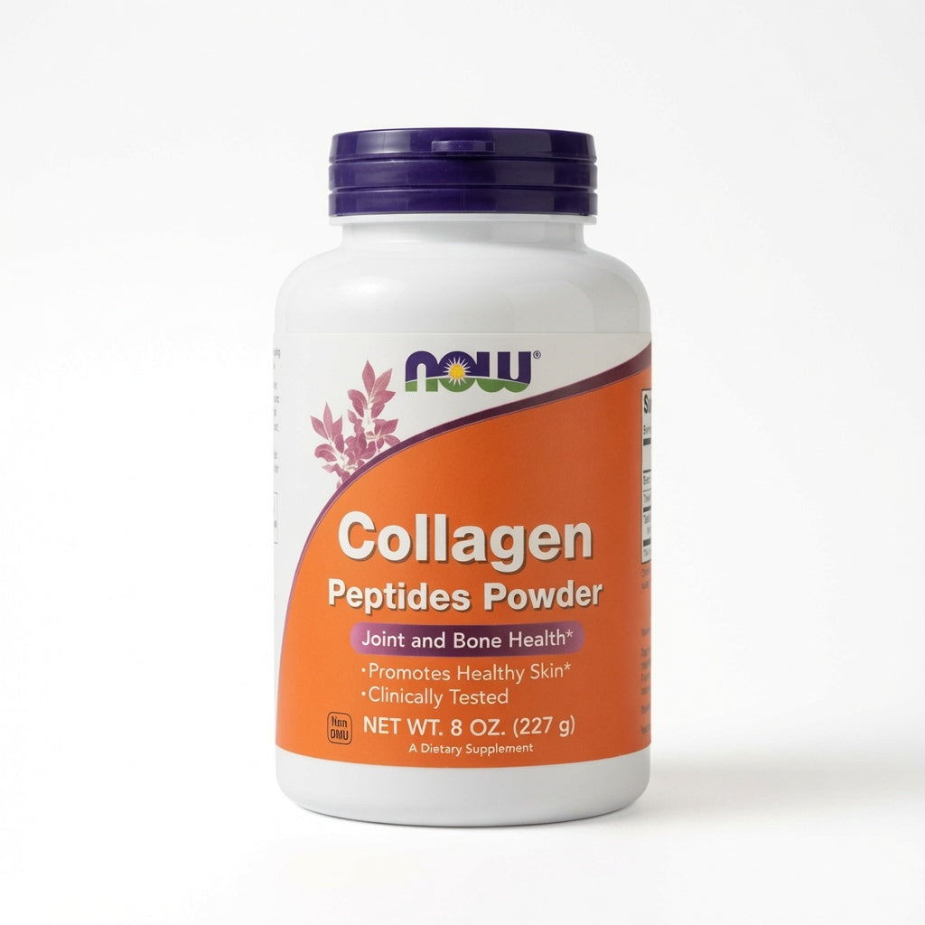 Peptides de Collagène 227g Hydrolysé en Poudre pour la Peau et les Articulations مسحوق ببتيدات الكولاجين النقي لدعم نضارة البشرة وصحة المفاصل والعظام
