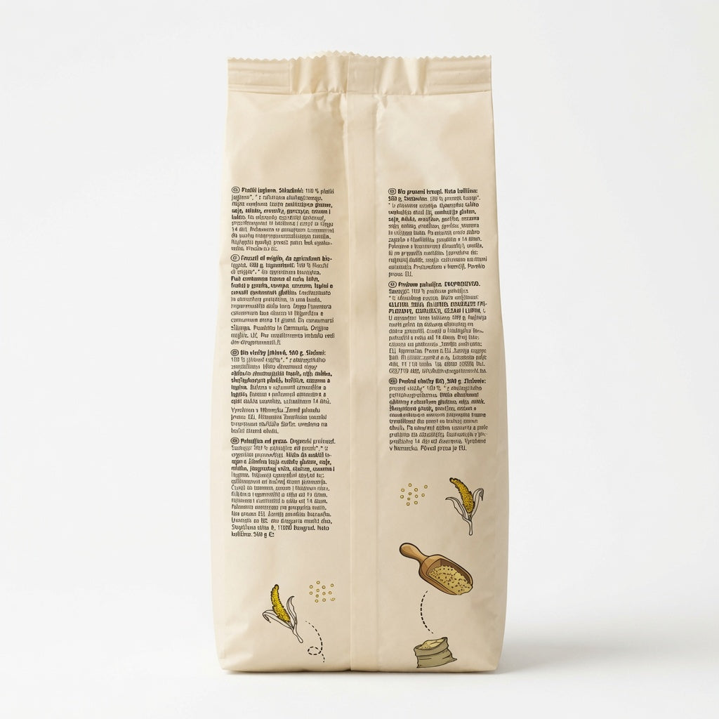 Flocons de Millet Biologique 500 g رقائق إيلان او الدخن العضوية