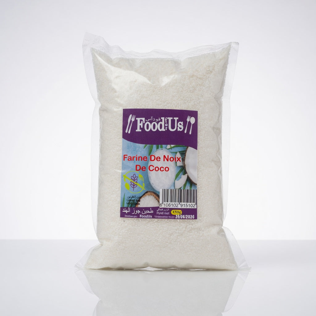 Farine de Noix de Coco Naturelle - دقيق جوز الهند